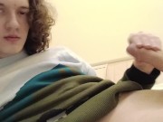 Trans-girl Stesha masturbates her clitoris and ass 7/16