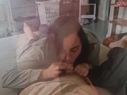 Beautiful Big Titty Dark Haired Girlfriend Gets Tits Sucked And A Deep Dripping Creampie 4/16