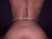 🏆MUST WATCH‼️ Sexy Ebony Daddy Girl Backshots & Doggy Complication 16/16