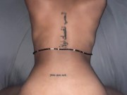 🏆MUST WATCH‼️ Sexy Ebony Daddy Girl Backshots & Doggy Complication 9/16