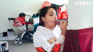 HUGE FAT COCK BLOW JOB SWALLOW CUM