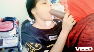 SPORTS FETISH FEMALE BIG DICK BLOW JOB