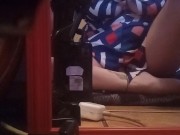 She stay busy, sometimes frustrated but always positive 4/16