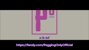 Sensual Sexy Loft Pegging With Trashy Blonde