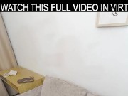 Hot brunette Kaya Finch sucks and fucks with a big fat cock in VR 5/16