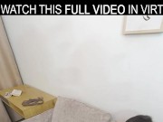 Hot brunette Kaya Finch sucks and fucks with a big fat cock in VR 6/16