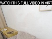 Hot brunette Kaya Finch sucks and fucks with a big fat cock in VR 7/16