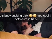 Snapchat - Screenshot 12 of 16 - Amateur Blowjob