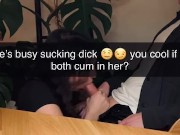 Snapchat - Screenshot 14 of 16 - Blowjob