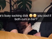 Snapchat - Screenshot 9 of 16 - Blowjob