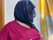 Beautiful hot Stepmom Open Her Burqa & Show Her huge Ass in Saudi Arabia - Hijab & Niqab Hookup 1/16