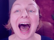 Eating Chewing Fetish: Giantess Vibes. No Chances for Little Jelly TeddyBears!