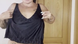 Sexy Striptease SMOKING💨 While I Masturbate So Hard🔥