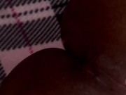 Creampie wet pink pussy