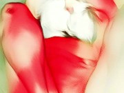 COSPLAY ELF FEMALE X MAS AND GREEN DRESS