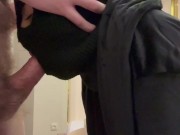 Deepthroat fucking this little slut