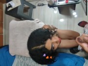 Fucking the curly brunette hard Spitting Slapping Nd Anal 3/16