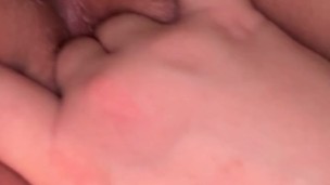 Fingering my pussy and showing you my tight little hole