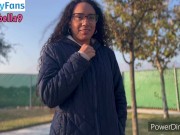La vecina cachonda fue por leche y se la di en la boca