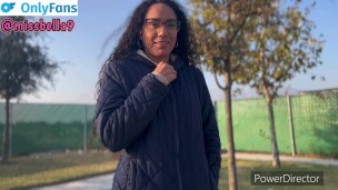 La vecina cachonda fue por leche y se la di en la boca