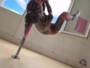 Anuskatzz tattoo Pornstar exotic heels poledance compilation 2024 highheels pole dance striptease 13/16