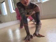 Anuskatzz tattoo Pornstar exotic heels poledance compilation 2024 highheels pole dance striptease