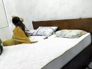 Desi Wife Sharing with friend Threesome Hardcore Anal sex 3/16