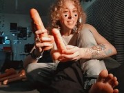 Erniedrigung für Sasha 💕 (Füße, Dildos, SPH, JOI) 10/16
