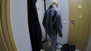 VLOG DINNER IN A RESTAURANT AND HOT FUCK