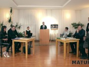 MATURE4K. Old Elle with huge tits fucked her gardener in doggy and ended up in court 14/16