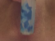 Zoomed virgin pussy fingering. Wettest sounds 1/16