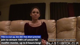 Sandra Chappelle's Back Gets Blasted With Online Cum After Blowjob