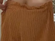 POV: The View from Behind Gets Even Better While I Brush 🍑🔥 9/16