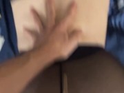 Sticked it up to the balls to the fat-ass alt girl with ripped tights 11/16