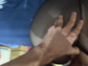 Sticked it up to the balls to the fat-ass alt girl with ripped tights 15/16