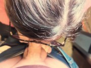 I Blow small dick guy and choked on it 2/16