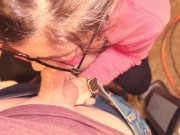 I Blow small dick guy and choked on it 4/16