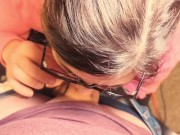 I Blow small dick guy and choked on it 9/16