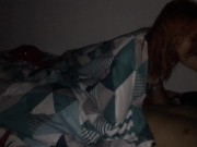 I ride my boyfriend's cock until he cums inside me 4/16