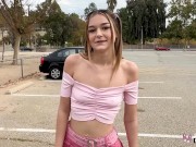 Petite Della Cate Gets Choked And Fucked 2/16