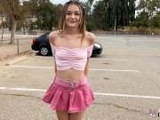 Petite Della Cate Gets Choked And Fucked 3/16