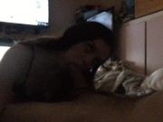 Cheating slut sucks my dick after being a bad girl 15/16