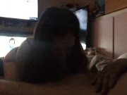 Cheating slut sucks my dick after being a bad girl 6/16