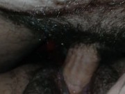 Clit rubbing makes me squirt pee all over his cock 13/16