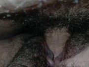 Clit rubbing makes me squirt pee all over his cock 9/16