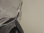 Making my noisy hole queef and cream with a cucumber 3/16