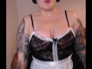 Maid Bounces her titties out!! 2/16