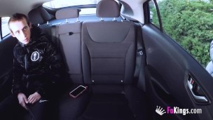 From the airport to your porn scene! Young inexperienced latina Allison Sweet an her porn debut