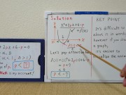 Find the range of Constant p.[JapanMath](Big Natural Tits) 13/16