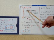 Find the range of Constant p.[JapanMath](Big Natural Tits) 4/16